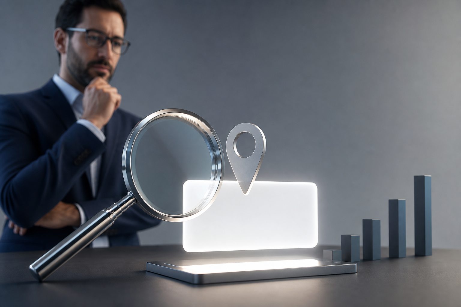 Analyst tracking a featured snippet ranking on a search results dashboard
